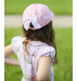 Rainbow Golf Cart Bow Baseball Hat