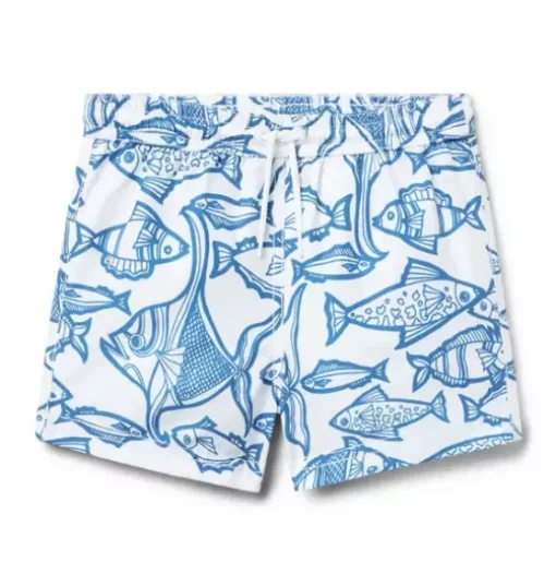 Recycled Fish Swim Trunk