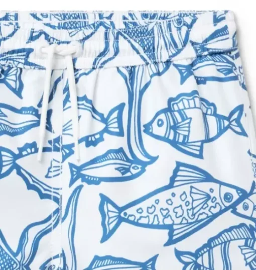 Recycled Fish Swim Trunk