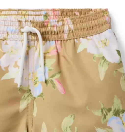 Recycled Floral Swim Trunk