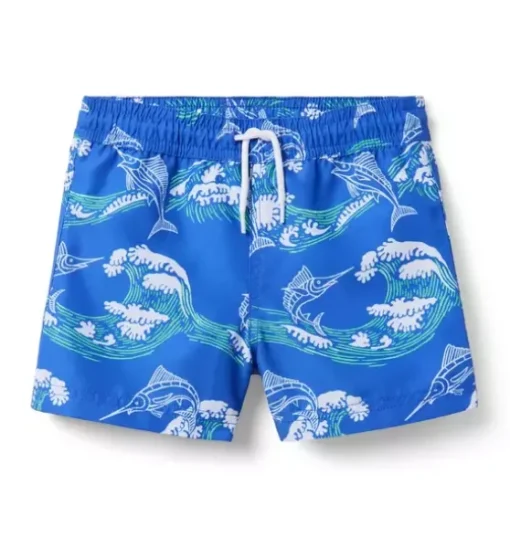Recycled Marlin Swim Trunk