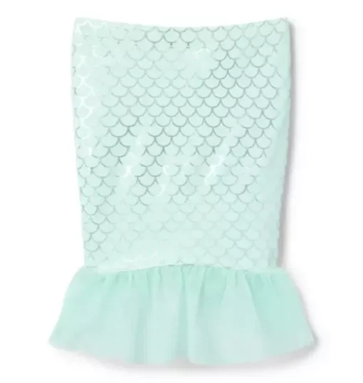 Recycled Mermaid Tail Skirt Cover-Up