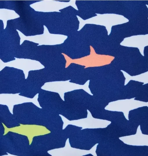 Recycled Shark Swim Trunk