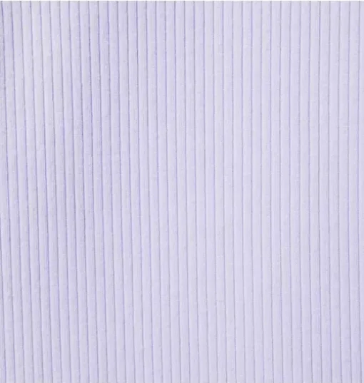 Ribbed Ruffle Shoulder Top
