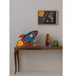 Rocket Ship Lamp