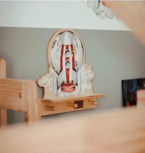 Rocketship Mini Shelf