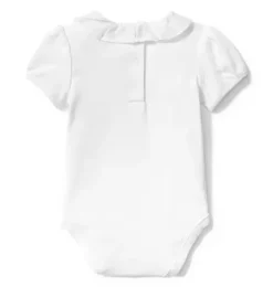 Ruffle Collar Bodysuit