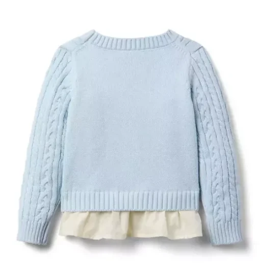 Ruffle Hem Sweater