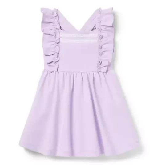 Ruffle Ponte Dress