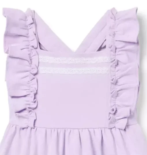 Ruffle Ponte Dress