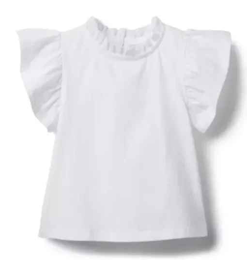 Ruffle Sleeve Top