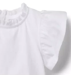 Ruffle Sleeve Top