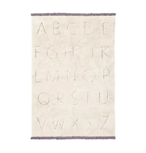 RugCycled Washable Rug ABC