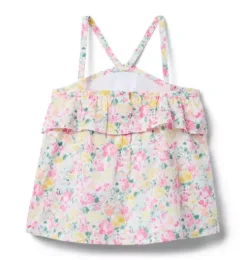 Serena Williams x Janie and Jack Floral Flair Top
