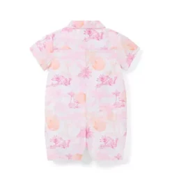 Serena Williams x Janie and Jack Toile Tour Baby Romper