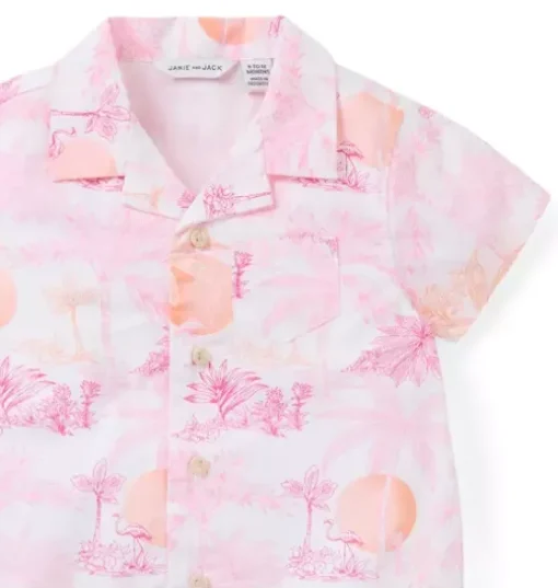 Serena Williams x Janie and Jack Toile Tour Baby Romper