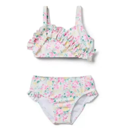 Serena Williams x Janie and Jack Floral Flair Recycled Swimsuit