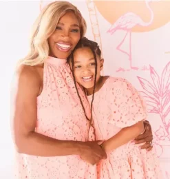 Serena Williams x Janie and Jack Women’s Peach Point Matching Dress
