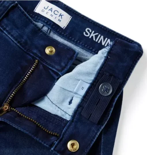 Skinny Jean In Night Sky Wash