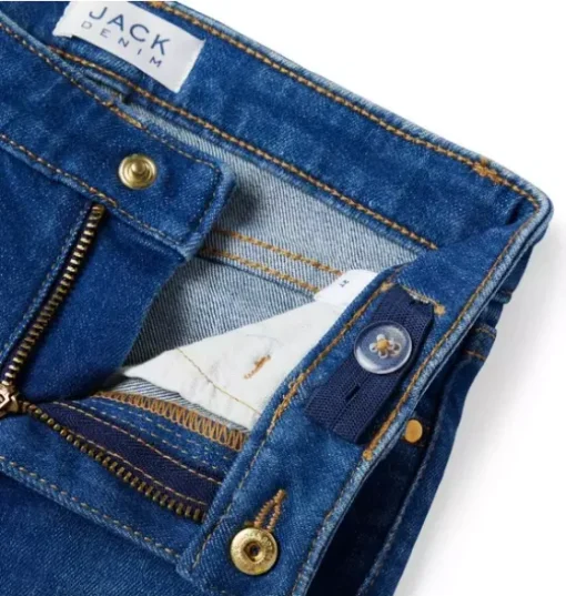 Skinny Jean In Ocean Faded Wash