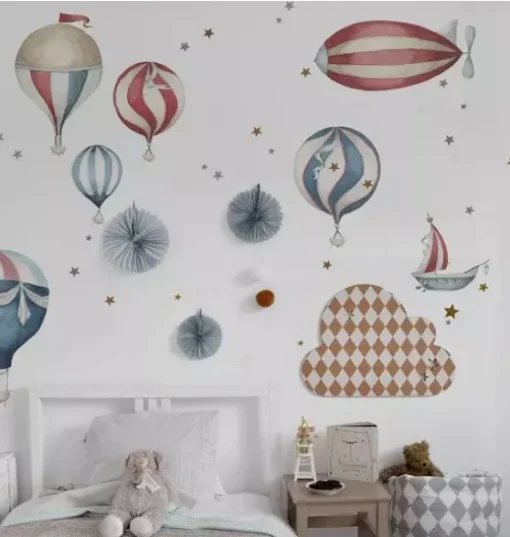 Sky is the Limit Balloon Wall Decal Set