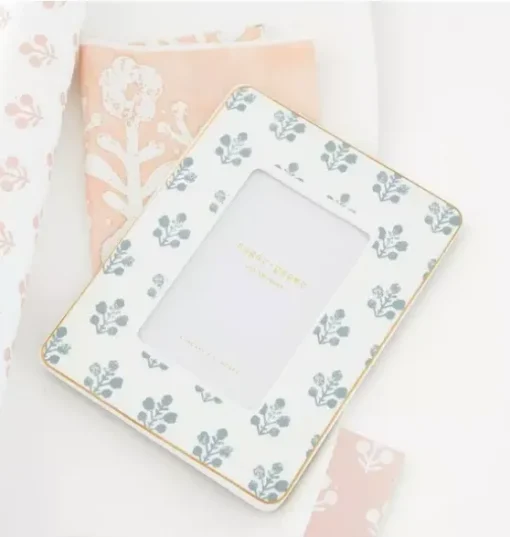 Slate Floral Frame