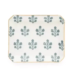Slate Floral Trinket Tray