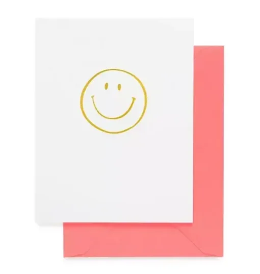 Smiley Face Greeting Card