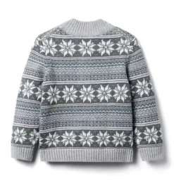 Snowflake Fair Isle Sweater