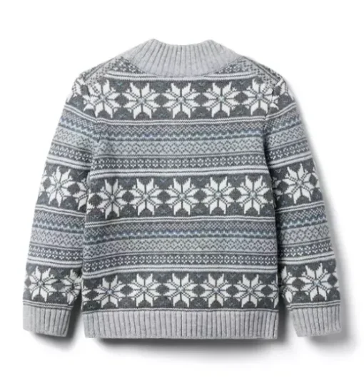 Snowflake Fair Isle Sweater