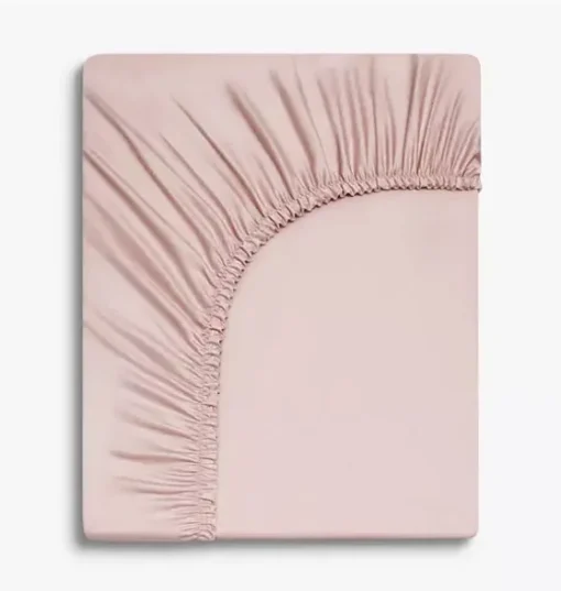 Solid Fitted Twin Sheet - Pink