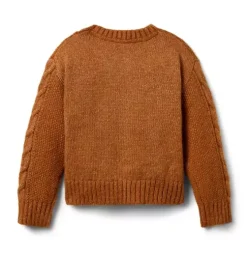 Sparkle Cable Knit Sweater