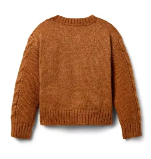 Sparkle Cable Knit Sweater
