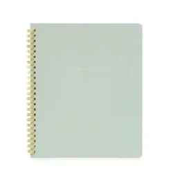 Spiral Notebook, Office Green