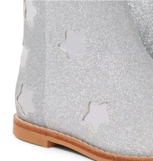 Star Sparkle Side Zip Bootie