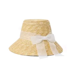 Straw Cloche Hat