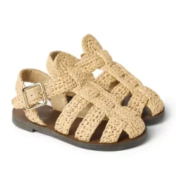 Straw Fisherman Sandal