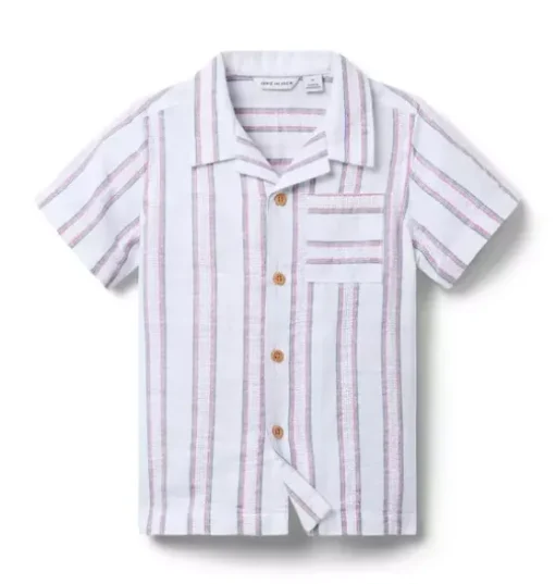 Striped Jacquard Shirt