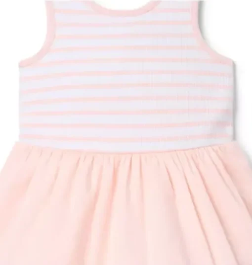Striped Ruffle Hem Dress