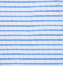 Striped Ruffle Sleeve Top