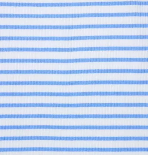 Striped Ruffle Sleeve Top