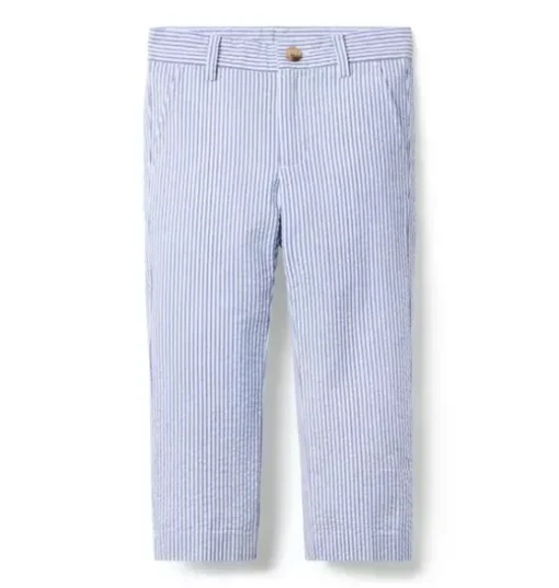 Striped Seersucker Pant