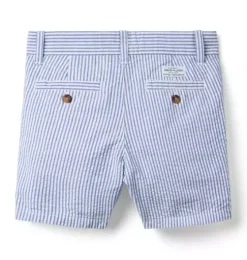 Striped Seersucker Short