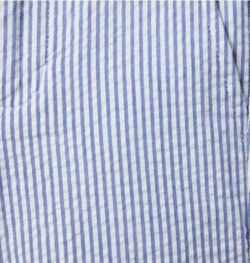Striped Seersucker Short