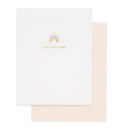 Sweet Baby, Rainbow Greeting Card