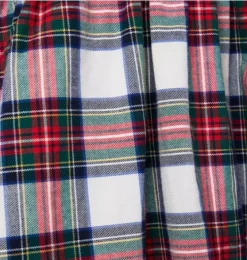 Tartan Ruffle Collar Dress