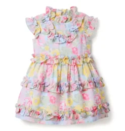 The All Abloom Chiffon Dress
