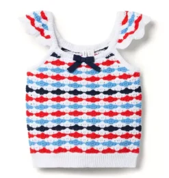 The Americana Crochet Top