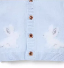 The Bunny Shawl Collar Baby Cardigan
