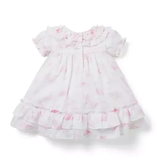 The Bunny Toile Baby Dress